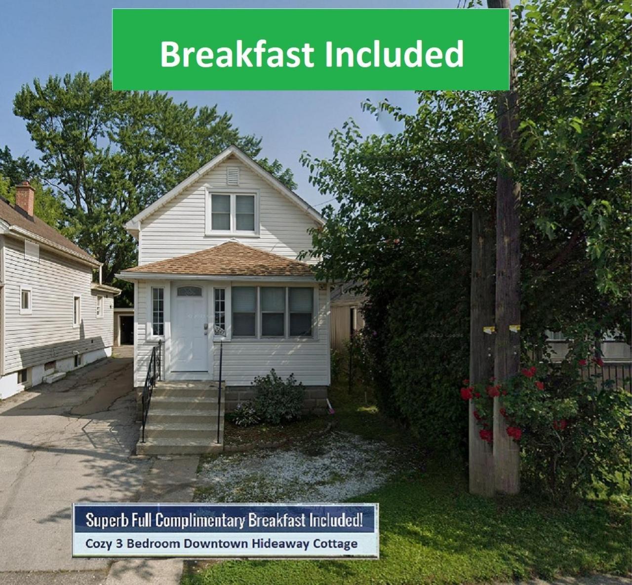 Cozy 3 Bedroom Downtown Cottage With Complimentary Breakfast Delivered Daily To The Rental Niagara Falls Ngoại thất bức ảnh